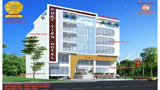 2-star hotel. INVESTOR: ANH TIEN. LOCATION: Binh Duong Province. 07/2018